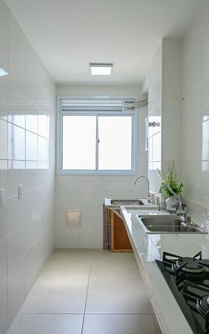 Apartamento à venda com 57m², 2 quartos e 1 vagaCozinha