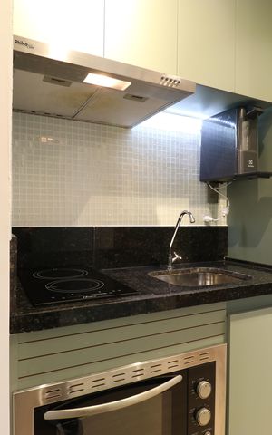 Studio à venda com 25m², 1 quarto e sem vagaCozinha