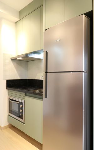 Studio à venda com 25m², 1 quarto e sem vagaCozinha