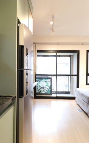 Studio à venda com 25m², 1 quarto e sem vagaCozinha