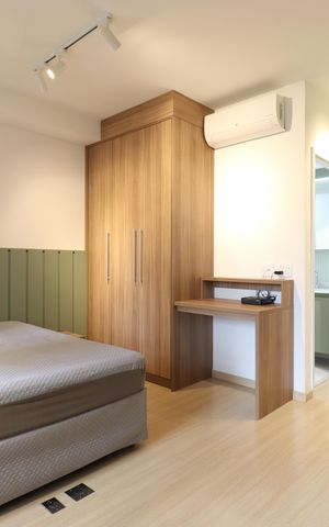 Studio à venda com 25m², 1 quarto e sem vagaSala/Quarto