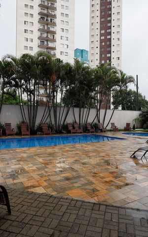 Apartamento à venda com 55m², 3 quartos e 1 vaga Apartamento à venda com 55m², 3 quartos e 1 vagaÁrea comum - Piscina