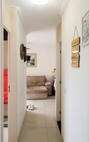 Apartamento à venda com 55m², 3 quartos e 1 vaga Apartamento à venda com 55m², 3 quartos e 1 vagaCorredor