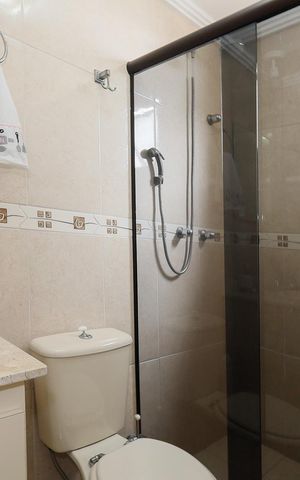 Apartamento à venda com 55m², 3 quartos e 1 vaga Apartamento à venda com 55m², 3 quartos e 1 vagaBanheiro da Suíte