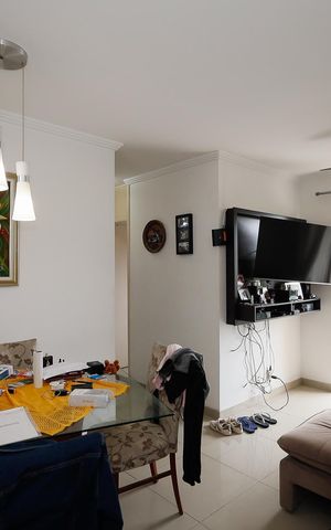 Apartamento à venda com 55m², 3 quartos e 1 vaga Apartamento à venda com 55m², 3 quartos e 1 vagaSala