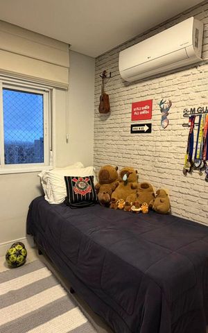 Apartamento à venda com 120m², 3 quartos e 2 vagas Apartamento à venda com 120m², 3 quartos e 2 vagasQuarto