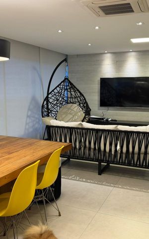 Apartamento à venda com 120m², 3 quartos e 2 vagas Apartamento à venda com 120m², 3 quartos e 2 vagasSala