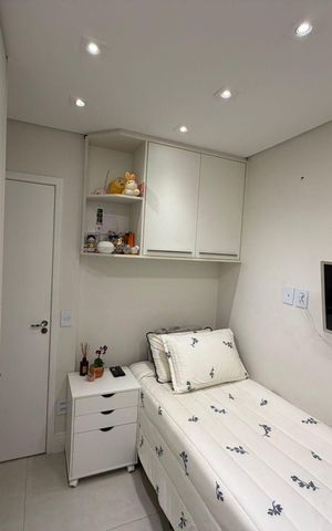 Apartamento à venda com 120m², 3 quartos e 2 vagas Apartamento à venda com 120m², 3 quartos e 2 vagasQuarto