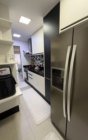 Apartamento à venda com 120m², 3 quartos e 2 vagas Apartamento à venda com 120m², 3 quartos e 2 vagasCozinha