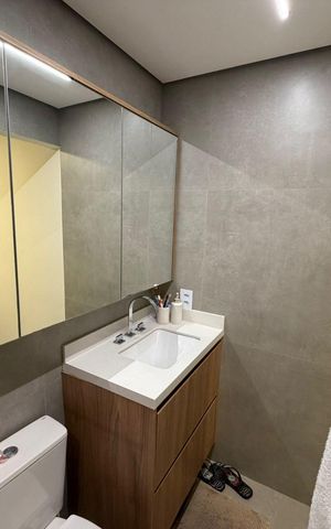Apartamento à venda com 120m², 3 quartos e 2 vagas Apartamento à venda com 120m², 3 quartos e 2 vagasBanheiro