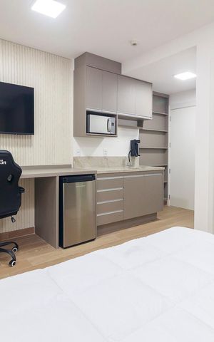 Studio à venda com 30m², 1 quarto e sem vaga Studio à venda com 30m², 1 quarto e sem vagaStudio