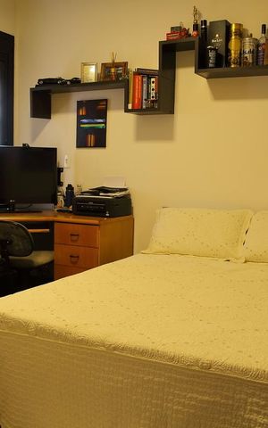 Apartamento para alugar com 123m², 3 quartos e 2 vagasQuarto 3