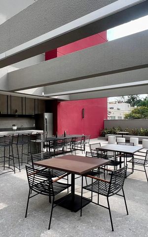 Studio para alugar com 24m², 1 quarto e sem vaga Studio para alugar com 24m², 1 quarto e sem vagaÁrea comum - Churrasqueira