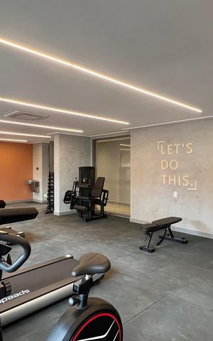 Studio para alugar com 24m², 1 quarto e sem vaga Studio para alugar com 24m², 1 quarto e sem vagaAcademia