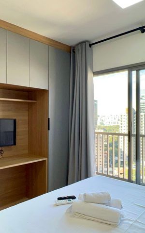 Studio para alugar com 24m², 1 quarto e sem vaga Studio para alugar com 24m², 1 quarto e sem vagaStudio
