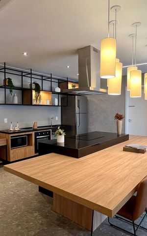 Studio para alugar com 24m², 1 quarto e sem vaga Studio para alugar com 24m², 1 quarto e sem vagaSalão de Festas