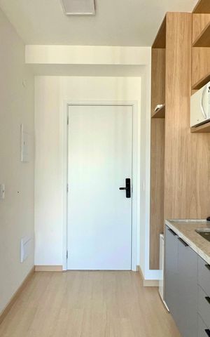 Studio para alugar com 24m², 1 quarto e sem vaga Studio para alugar com 24m², 1 quarto e sem vagaCozinha