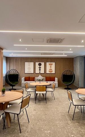 Studio para alugar com 24m², 1 quarto e sem vaga Studio para alugar com 24m², 1 quarto e sem vagaSalão de Festas