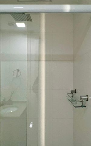 Studio para alugar com 24m², 1 quarto e sem vaga Studio para alugar com 24m², 1 quarto e sem vagaBanheiro