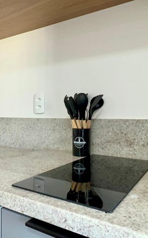 Studio para alugar com 24m², 1 quarto e sem vaga Studio para alugar com 24m², 1 quarto e sem vagaCozinha