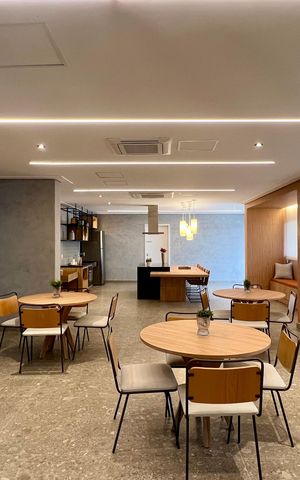 Studio para alugar com 24m², 1 quarto e sem vaga Studio para alugar com 24m², 1 quarto e sem vagaSalão de Festas