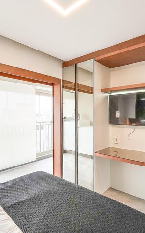 Apartamento para alugar com 34m², 1 quarto e sem vaga Apartamento para alugar com 34m², 1 quarto e sem vagaStudio