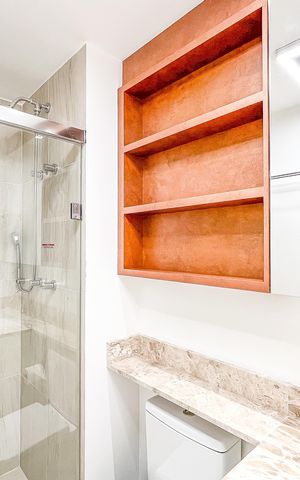 Apartamento para alugar com 34m², 1 quarto e sem vaga Apartamento para alugar com 34m², 1 quarto e sem vagaBanheiro