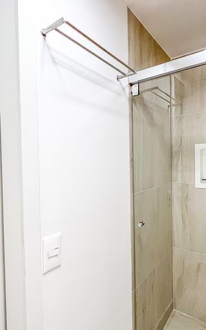 Apartamento para alugar com 34m², 1 quarto e sem vaga Apartamento para alugar com 34m², 1 quarto e sem vagaBanheiro