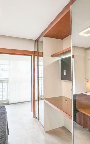Apartamento para alugar com 34m², 1 quarto e sem vaga Apartamento para alugar com 34m², 1 quarto e sem vagaStudio