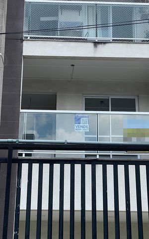 Apartamento à venda com 54m², 2 quartos e 1 vaga Apartamento à venda com 54m², 2 quartos e 1 vagaFachada+Placa
