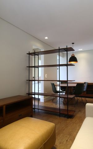 Apartamento à venda com 57m², 1 quarto e 2 vagasSala