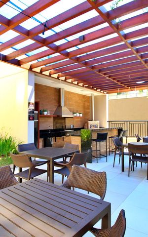 Apartamento à venda com 82m², 2 quartos e 2 vagasÁrea comum - Churrasqueira