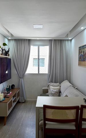 Apartamento à venda com 40m², 2 quartos e 1 vaga