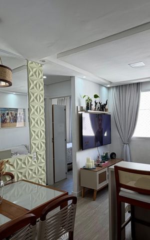 Apartamento à venda com 40m², 2 quartos e 1 vaga