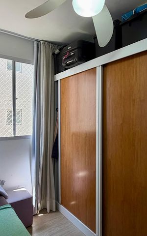 Apartamento à venda com 40m², 2 quartos e 1 vaga