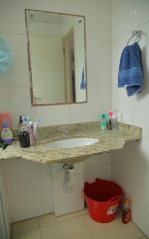 Apartamento à venda com 54m², 2 quartos e 1 vagaBanheiro 