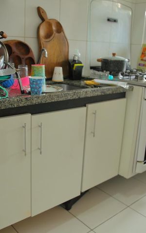 Apartamento à venda com 54m², 2 quartos e 1 vagaCozinha 