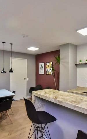 Apartamento à venda com 31m², 1 quarto e sem vaga Apartamento à venda com 31m², 1 quarto e sem vagaSalão de Festas