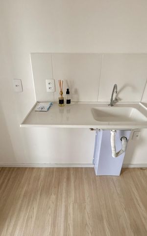 Apartamento à venda com 31m², 1 quarto e sem vaga Apartamento à venda com 31m², 1 quarto e sem vagaCozinha
