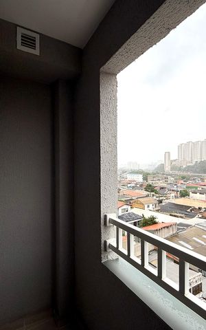 Apartamento à venda com 31m², 1 quarto e sem vaga Apartamento à venda com 31m², 1 quarto e sem vagaSacada Quarto