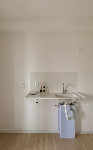 Apartamento à venda com 31m², 1 quarto e sem vaga Apartamento à venda com 31m², 1 quarto e sem vagaCozinha