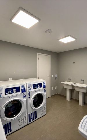 Apartamento à venda com 31m², 1 quarto e sem vaga Apartamento à venda com 31m², 1 quarto e sem vagaLavanderia