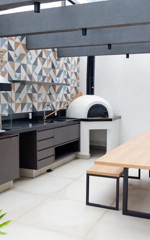 Apartamento para alugar com 82m², 3 quartos e 2 vagas Apartamento para alugar com 82m², 3 quartos e 2 vagasÁrea comum - Churrasqueira