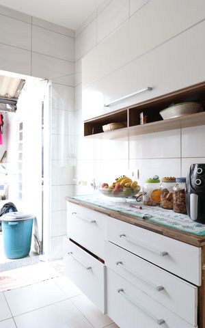 Apartamento para alugar com 110m², 2 quartos e sem vagaCozinha e Área de Serviço
