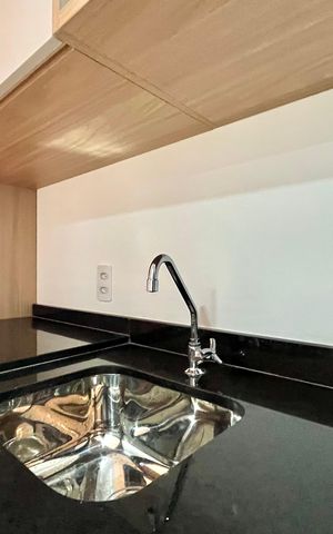 Studio para alugar com 25m², 1 quarto e sem vaga Studio para alugar com 25m², 1 quarto e sem vagaCozinha