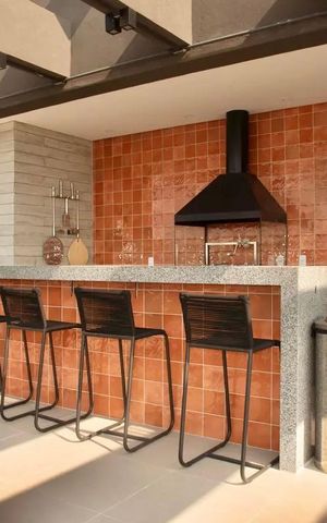 Studio para alugar com 25m², 1 quarto e sem vaga Studio para alugar com 25m², 1 quarto e sem vagaÁrea comum - Churrasqueira