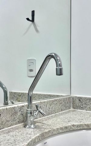 Studio para alugar com 25m², 1 quarto e sem vaga Studio para alugar com 25m², 1 quarto e sem vagaBanheiro