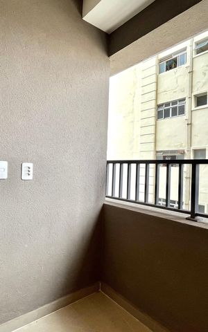 Studio para alugar com 25m², 1 quarto e sem vaga Studio para alugar com 25m², 1 quarto e sem vagaVaranda