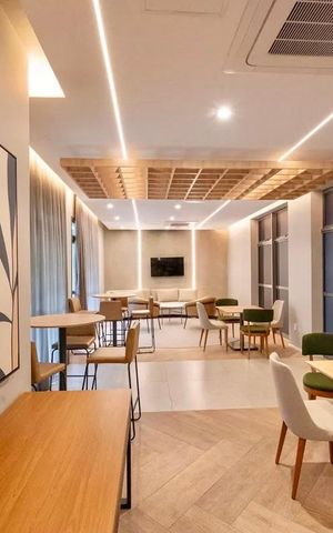 Studio para alugar com 25m², 1 quarto e sem vaga Studio para alugar com 25m², 1 quarto e sem vagaÁrea comum - Salão de festas