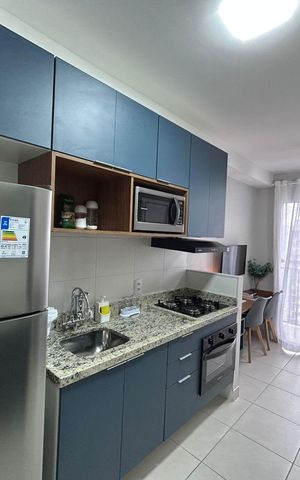 Apartamento para alugar com 28m², 1 quarto e sem vaga Apartamento para alugar com 28m², 1 quarto e sem vagaCozinha - Área de serviço